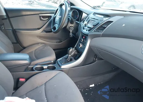 2016 Hyundai Elantra Se from USA, damaged, VIN KMHDH4AE4GU527968